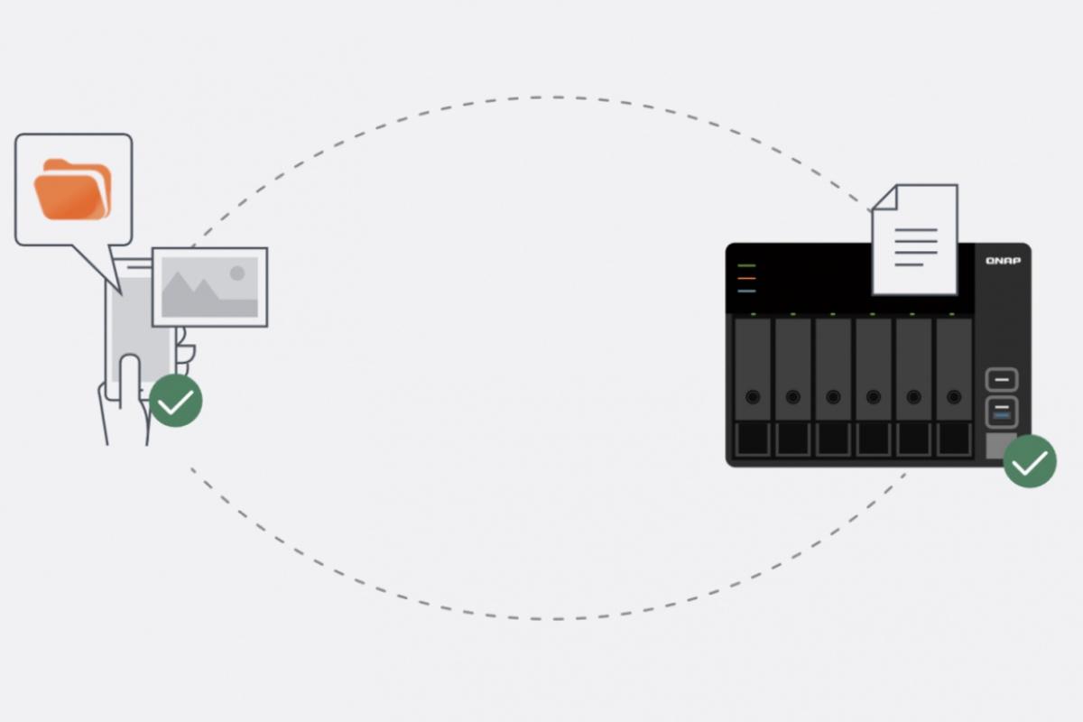 Solución de copia de seguridad y sincronización QNAP Qsync 6.0