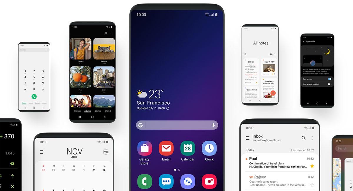 Grabación de pantalla en Samsung One UI
