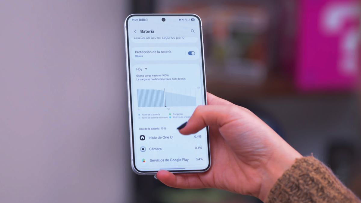 optimizar batería Samsung One UI