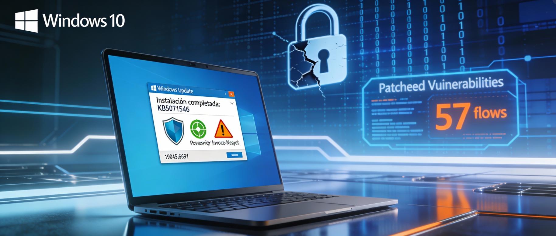 Actualización ESU KB5071546 de Windows 10