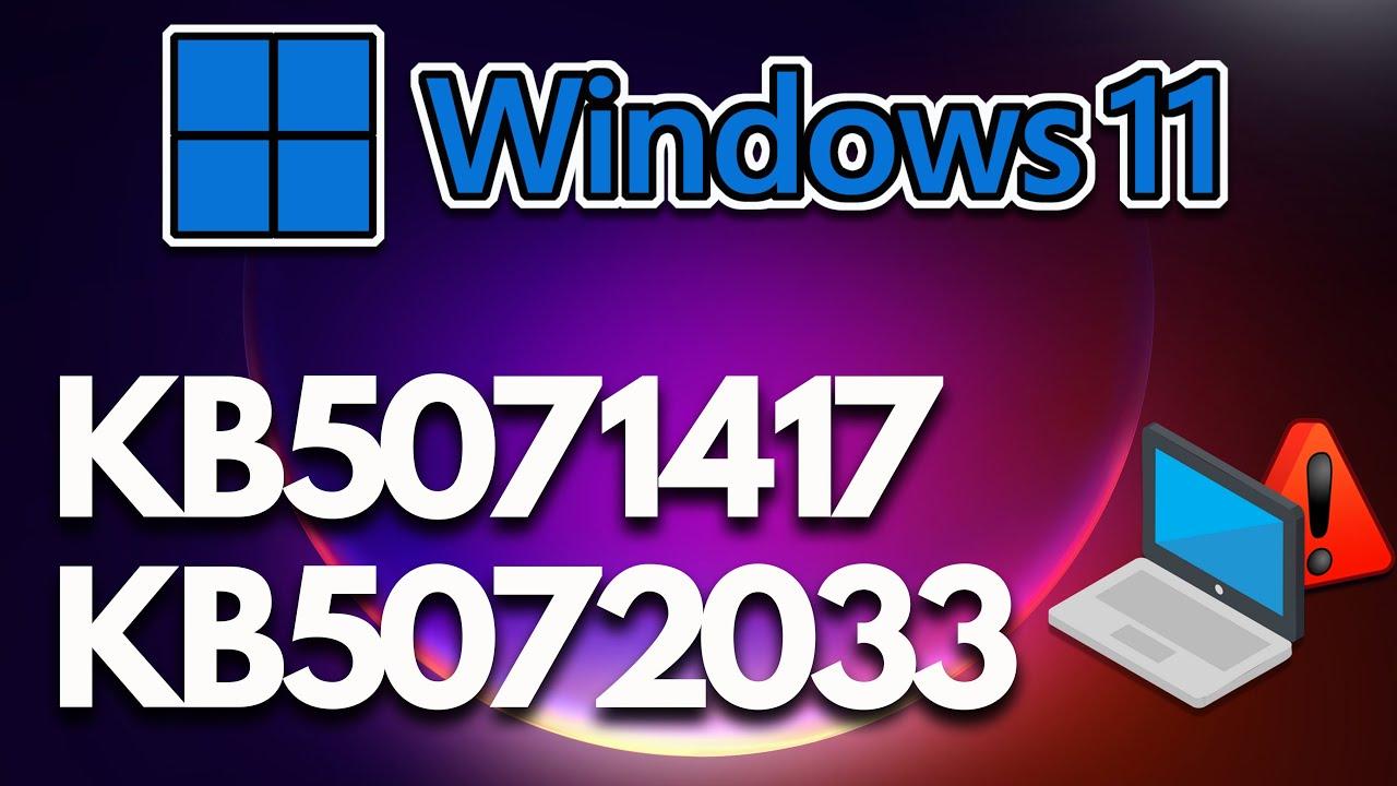 Problemas con Escritorio remoto tras KB5072033