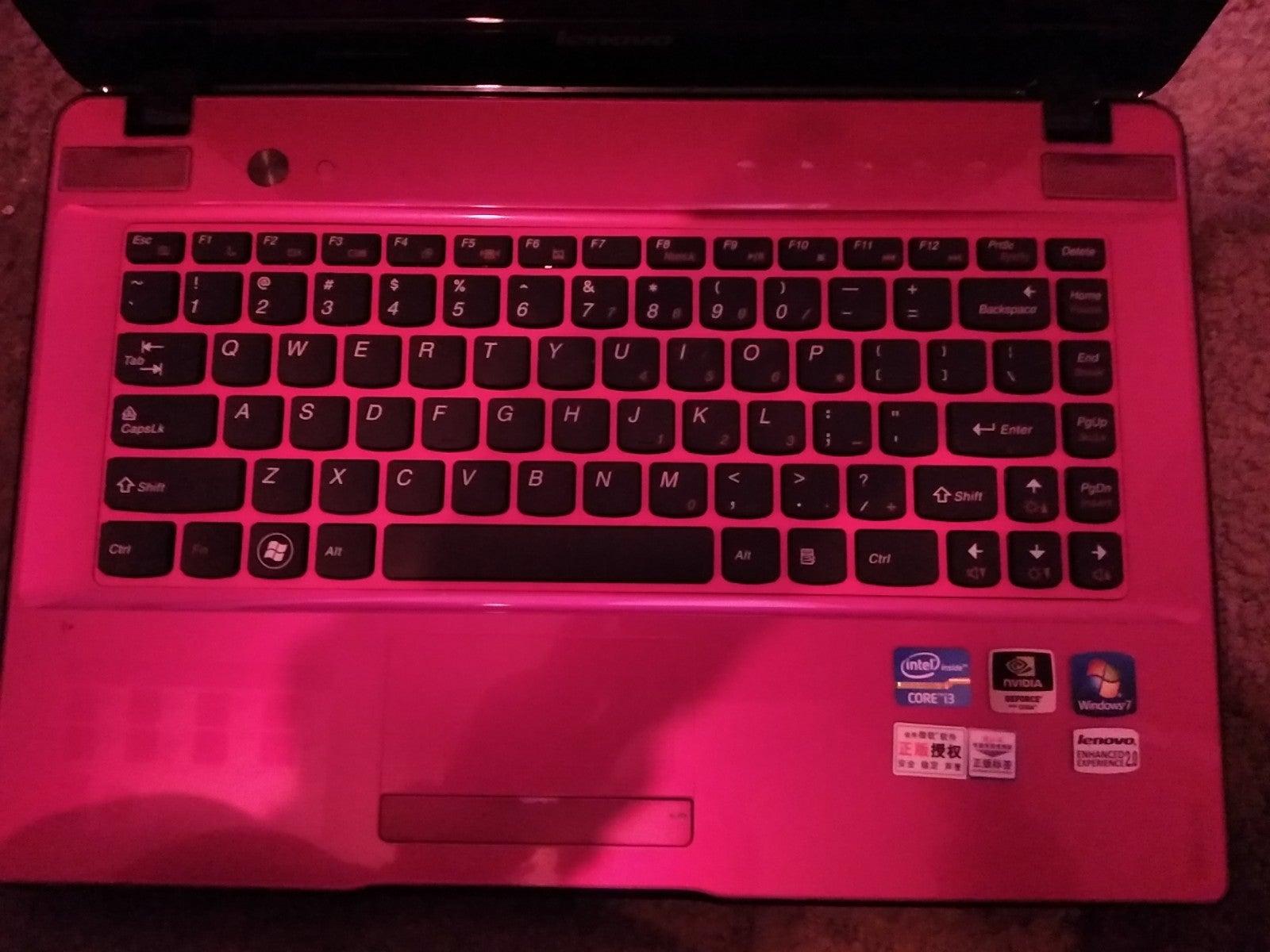 Teclado y superficie Lenovo IdeaPad Z470