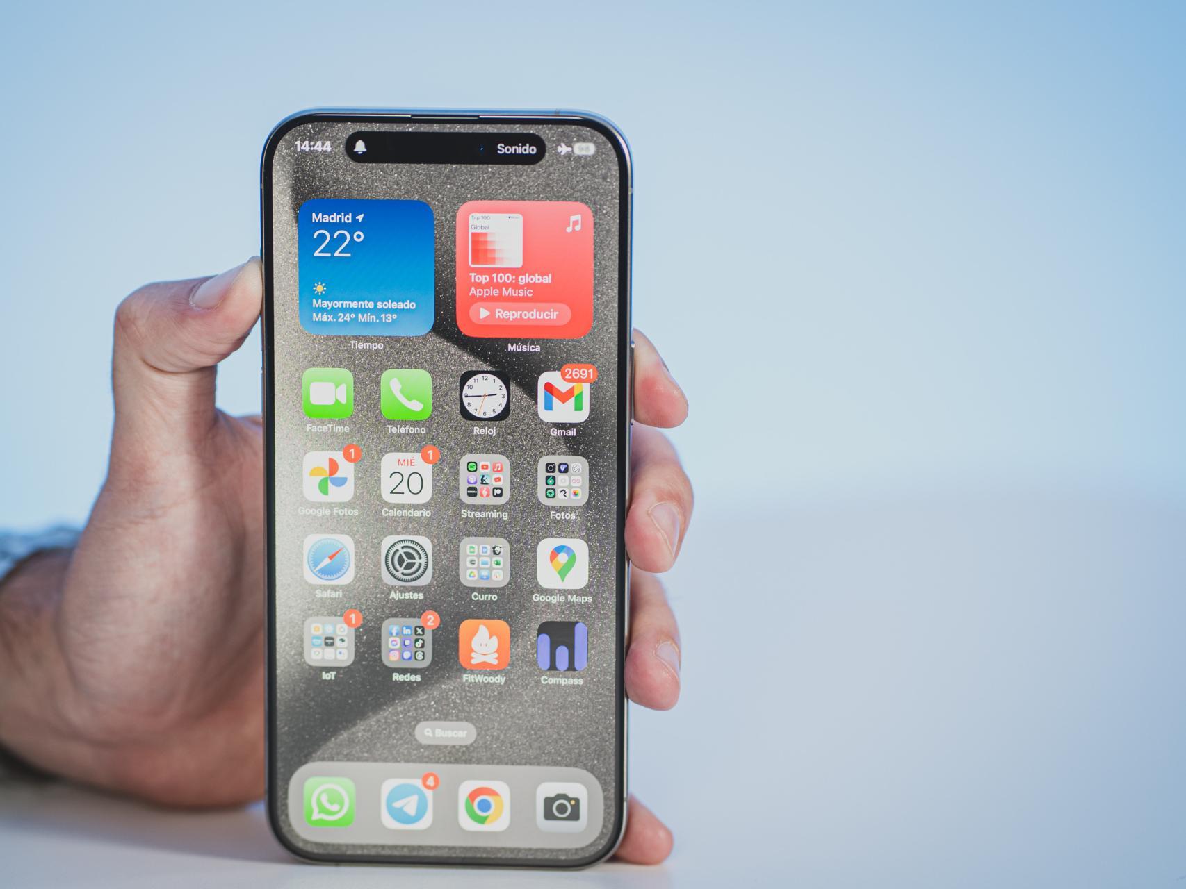 pantalla de iPhone pantalla de iPhone