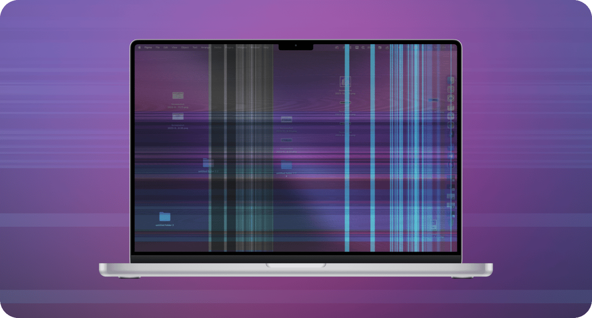 reparar pantalla macbook