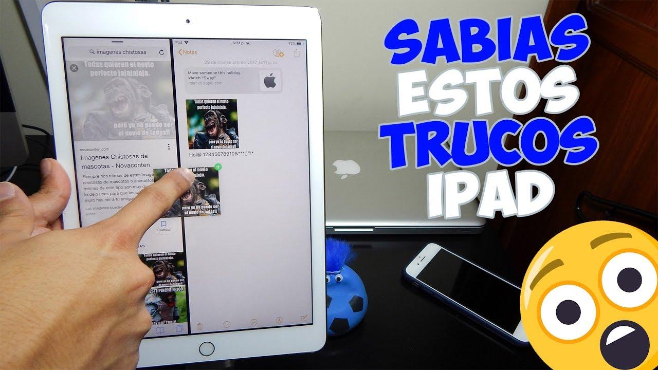 Gestos y atajos iPad