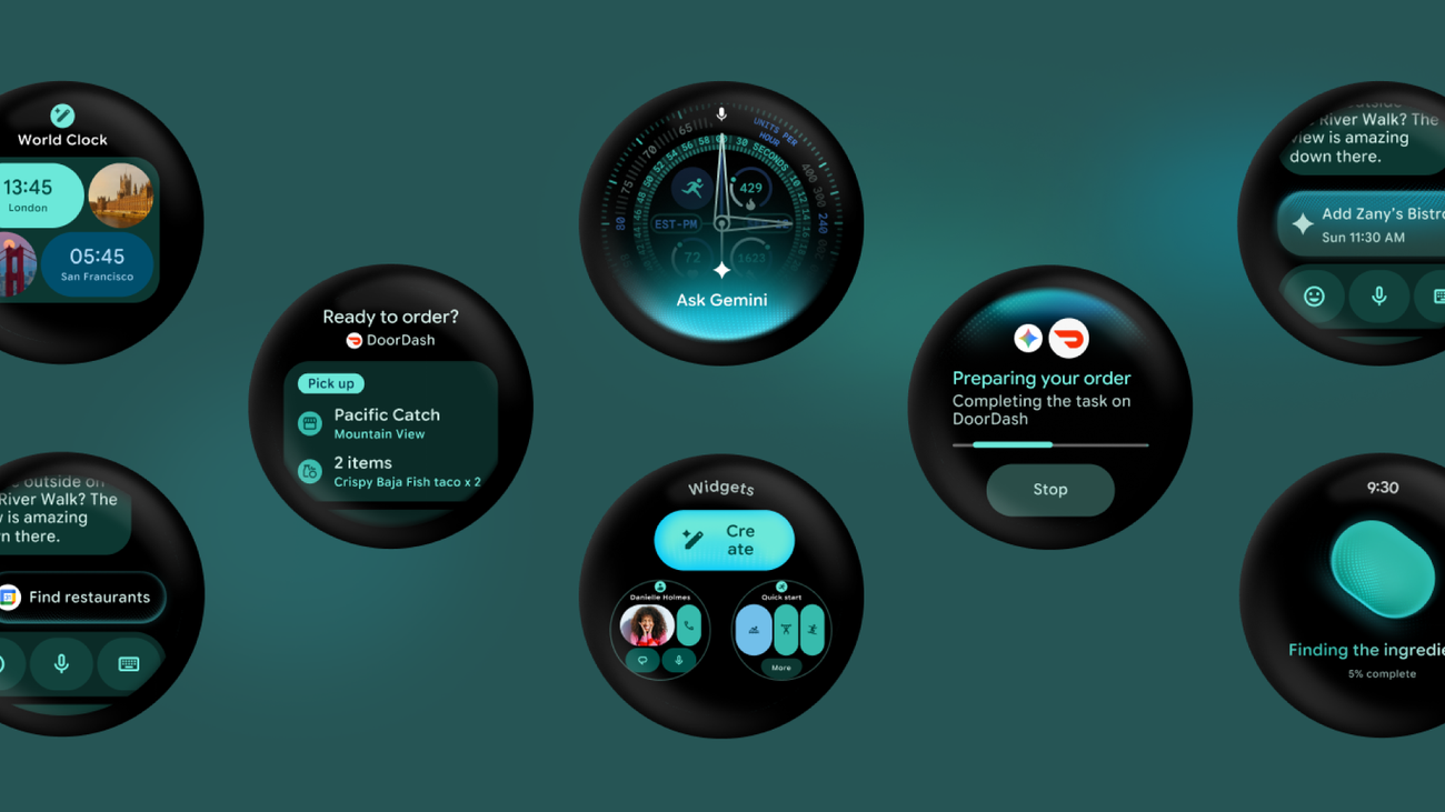 Interfaz Wear OS