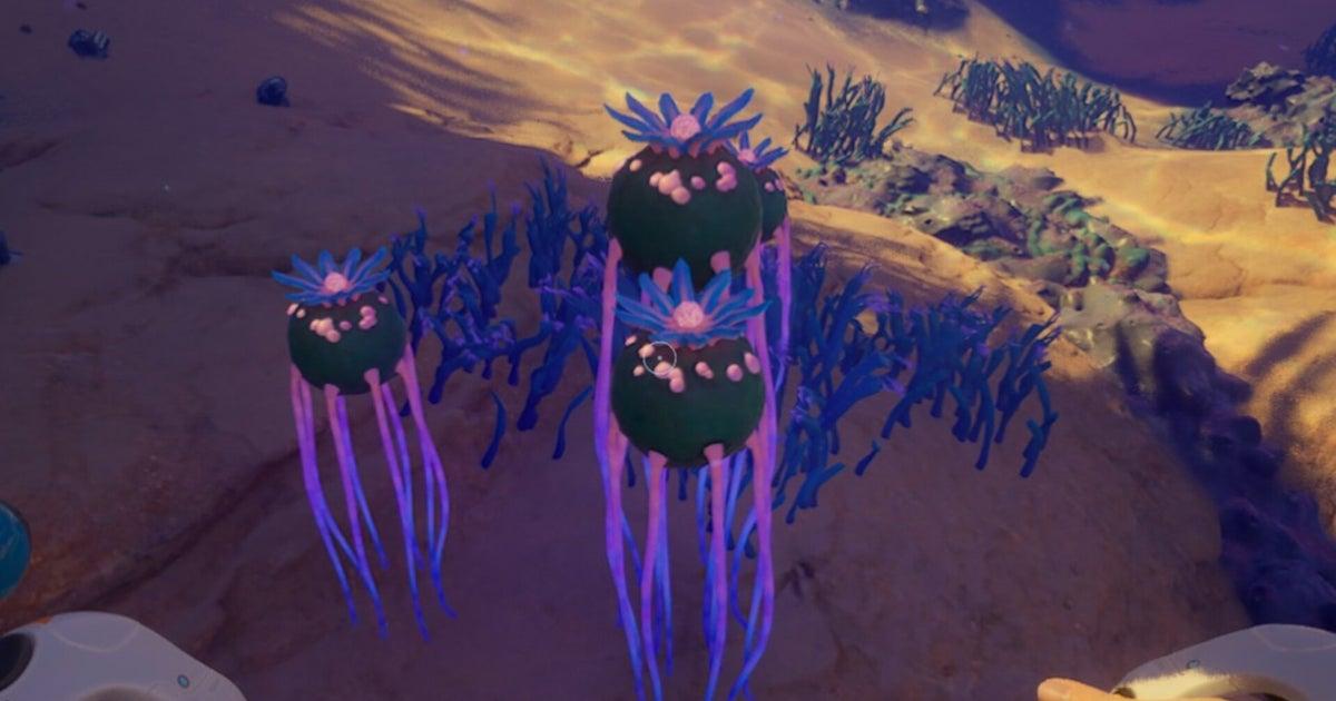 Recolección en Subnautica 2