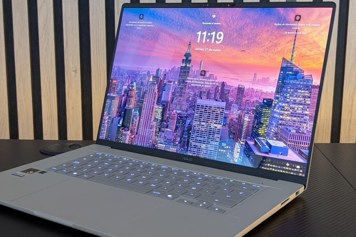 Diseño del ASUS Zenbook A16