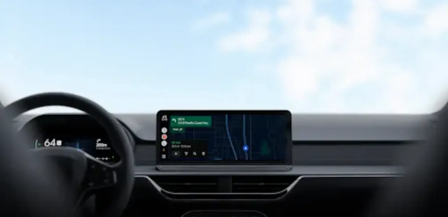 Interfaz de Android Auto Menú Android Auto