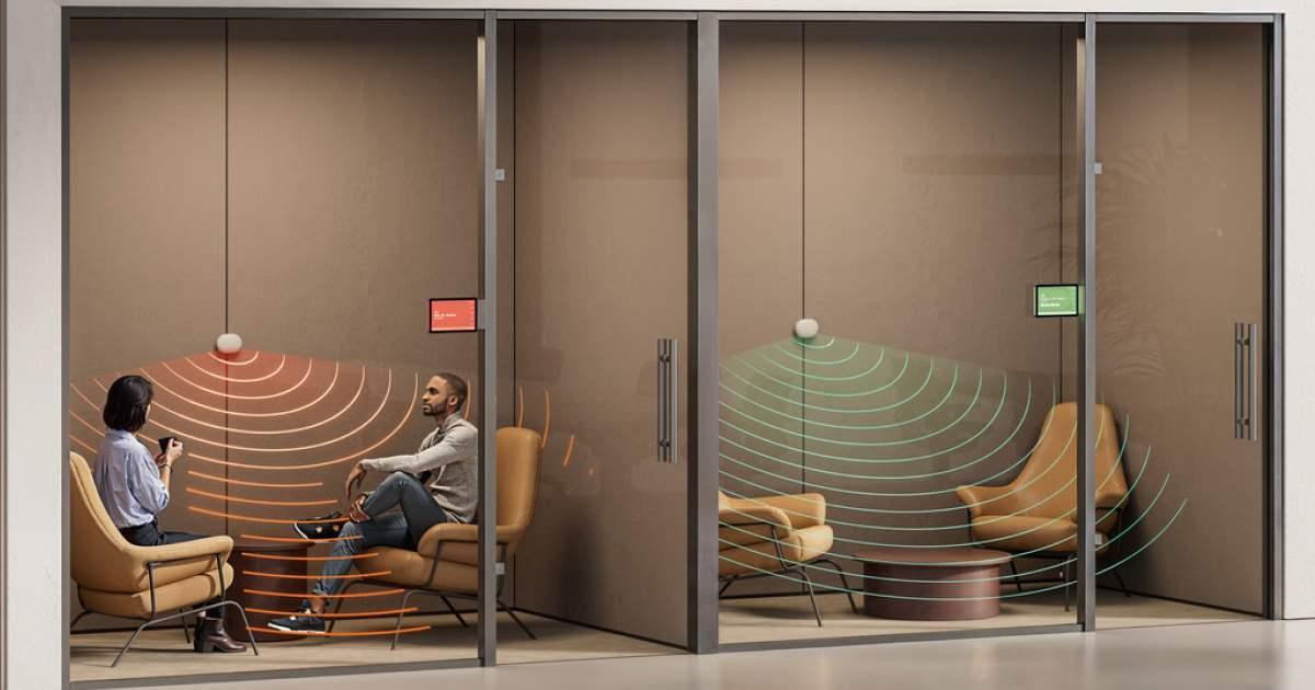 Sensor Logitech Spot para oficinas