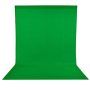 BDDFOTO Croma fondo chroma key 1.8x2.8m Pantalla verde Fondo de estudio fotográfico, puro algodón Muselina Fondo de pantalla plegable para...