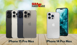 iPhone 15 Pro Max vs iPhone 14 Pro Max: más potencia, mejor cámara… ¿a qué precio?