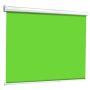 Phoenix Technologies – Pantalla Chroma Verde para Streaming y Fotografia Profesional, Fondo Interactivo, No Reflectante, Antiarrugas, Fijación Techo o Pared,...