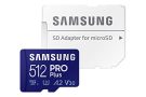 Samsung 512GB PRO Plus MicroSDXC 120MB/s +Adapter