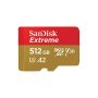 SanDisk Extreme 512GB microSDXC Memory Card + SD Adapter with A2 App Performance + Rescue Pro Deluxe, up to 160MB/s,...