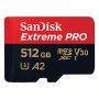 SanDisk Extreme Pro 512 GB microSDXC Memory Card + SD Adapter with A2 App Performance + Rescue Pro Deluxe 170...